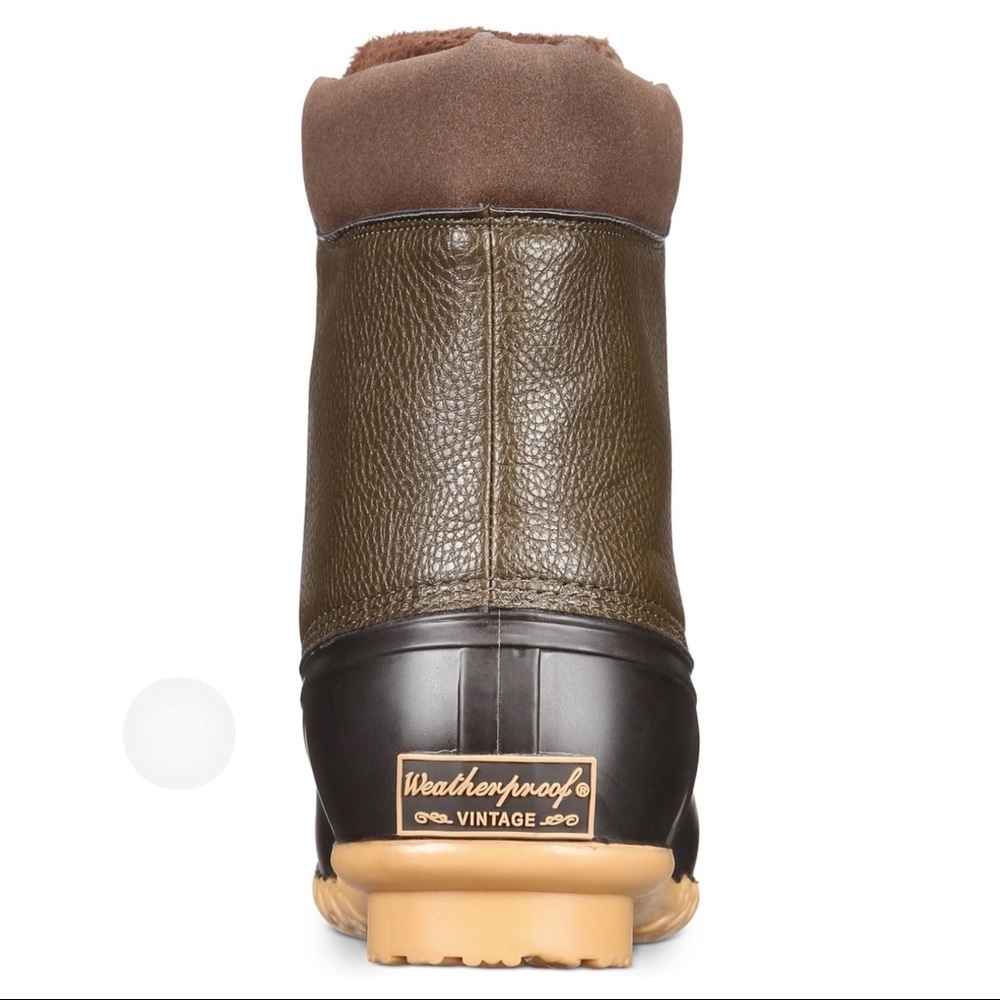 New Weatherproof Vintage Men's Adam Duck Boots​ - Picture 4 of 5